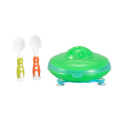 China BPA Free Invented Feeding New Sets UFO Baby Training Bowl for sale