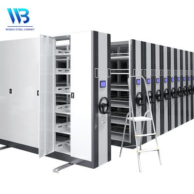 China Customized Mobile Corrosion Protection Filing System Mobile Compact Shelves Special Shelving for sale