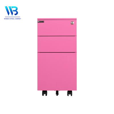 China New Style Office Furniture Modern Storage Folder Filling Cabinet With Wheels for sale