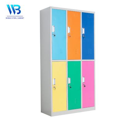 China Filing Cabinet Accept Storage Gym School Stainless Steel Locker Customized Durable Cabinet for sale