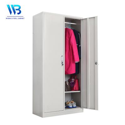 China Factory direct convertible metal locker cabinet steel wardrobe for express and delivery for sale