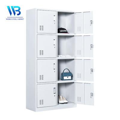 China safty locker factory wholesale price 8 doors clothes security locker for sale