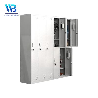 China High Quality School Locker Furniture Customized Iron Steel Locker With Key Lock for sale