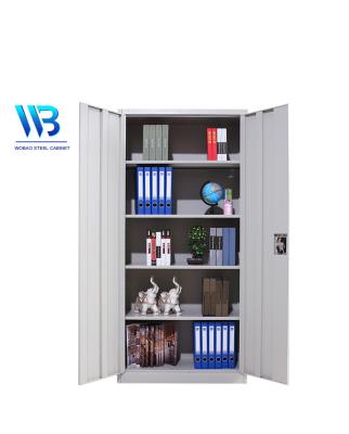 China High Density White Gloss (Height) Adjustable Metal Office Cabinet 2 Door Filing Cabinet With Locks for sale