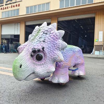 China Dinosaur Animatronic Ride Shopping Mall Remote Start Dinosaur Ride for Kids for sale