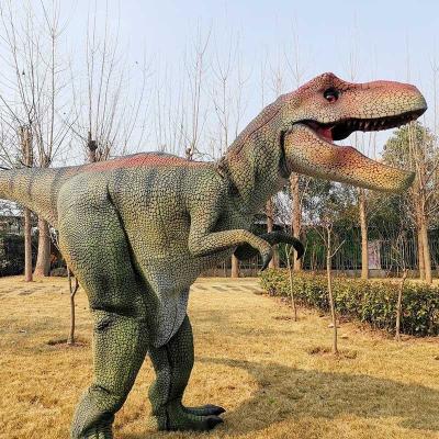 China Dino World Realistic Dinosaur Costume Hidden Legs Simulated Animatronic Dinosaur Suit for sale