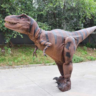 China Animatronic Simulated Realistic Dinosaur Costume For Amusement Theme Park for sale