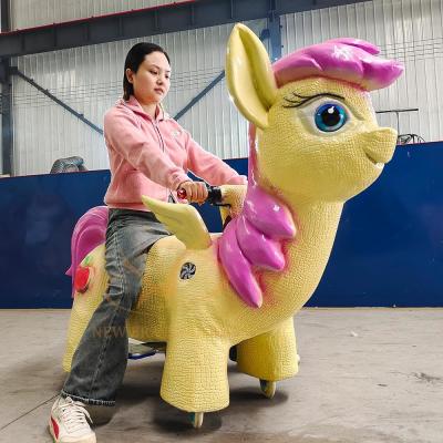 China Realistic Customization Cartoon Characters Electric Scooter for Children for sale