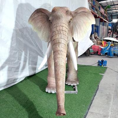 China 3D-Tiermodelle realistischer Animatronischer Elefant zur Ausstellung zu verkaufen