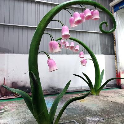 China Vermaakpark Animatronische plant model op maat voor decoratie Te koop