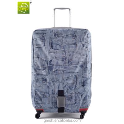 China Polyester suitcase cover luggage cover cover device suitcase so many printing for yoru choosing OEM and best selling stock any size for sale