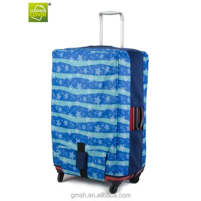 China Waterproof Microfiber Polyester Suitcase Cover Suitcase Cover Protecting Your Luggage Well And Showing Your Own Style for sale