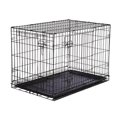 China Best Selling Collapsible Iron Metal Dog Cages for sale