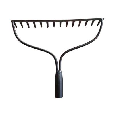 China Garden Rake Agriculture Garden Farm Rake Tools Garden Cleaning Rake Cultivating 12/14/16/18 Cans Rake for sale