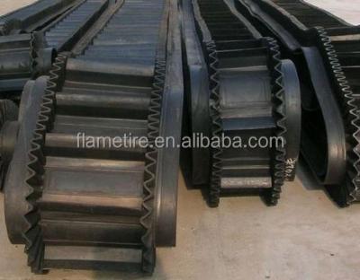 China Rubber Side Wall Corrugated Conveyor Belt for sale