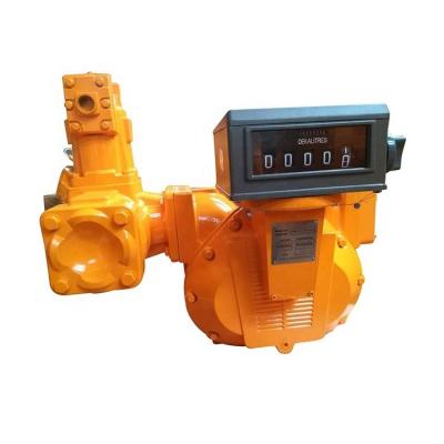 China TCS LC Aluminum Alcohol High Precision LPG Mechanical Flow Meter Preset Oil Positive Displacement Flow Meters for sale