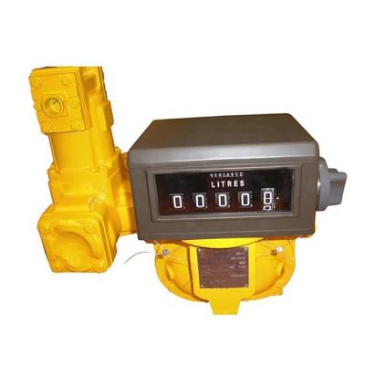 China Bestfueling Aluminum Imperial Mechanical Liquid Positive Displacement Control Meter TCS LC Register Total Flow Meter for sale