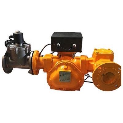 China Positive Displacement Aluminum Fuel Gas Diesel LC Petrol Crude Oil Chemical Flow Meter for sale