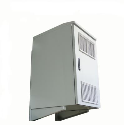 China Stainless Steel/Cold Rolled Iron/Aluminum/Galvanized Wall Mounted IP55 Enclosure 16U Temperature Control Outdoor Cabinet SK-220F for sale