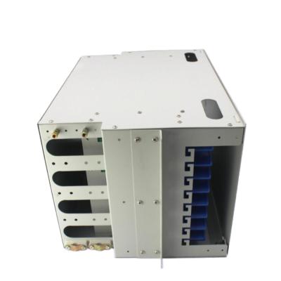 China Fiber Optic Cable 96 Core 19 Inch Rack Optical Fiber Distribution Frame (ODF) ODF-A-96 for sale