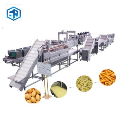 China Deli Potato French Fries Making Machine for sale