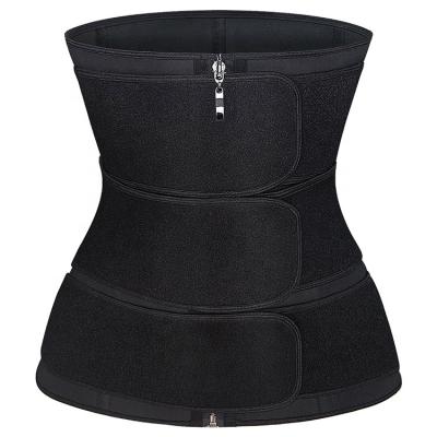 China Waist Slimming Wholesale Drop Shipping Neoprene Waist Trainers Compression Belt Waist Shaper for sale