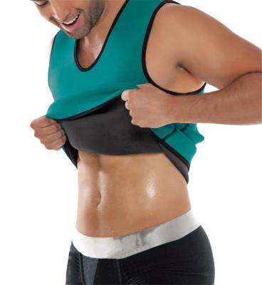 China Thermo Antibacterial Sweated Neoprene Weight Loss Waist Shapewear Abdomen Belly Body Shapers Slimming Men Belt Vest for sale