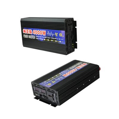 China Household Appliance Car Voltage 12V24V 48V 60V 220V 230V 240V 50Hz 60HZ 4000w Pure Sine Wave Inverter In Solar Inverter for sale