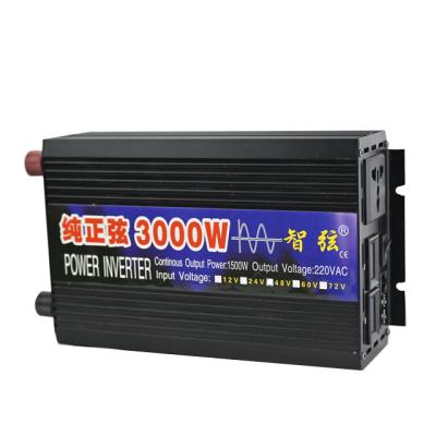 China China manufacturer of home appliance 12v 24v to 220v 3kva pure sine wave power solar inverters for sale