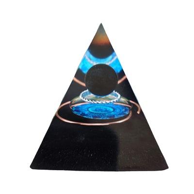 China Donghai Enhancement Memory Resin Hot-selling Decoration Opens Private Custom Natural Jewelry Energy Tower Support Stone Ogan Pyramid for sale