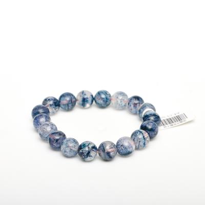 China Good Quality Healing Ghost Polished Hot Selling Crystal Blue Bracelet Beaded Bracelets Decor Gift for sale