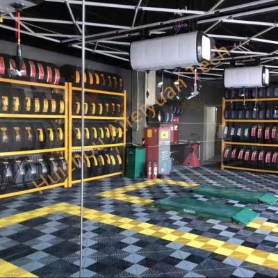 China Corrosion Protection Warehouse Garage Storage Racking System For Car Tires for sale