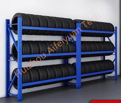 China Corrosion Protection Medium Duty Durable Storage Rack Shelf For Car Tires for sale