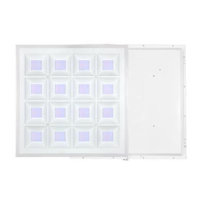 China High Power Modern Office Hotel 48W 60W 64W 72W Recessed Mounted Square LED Panel Light LED Grill Light for sale