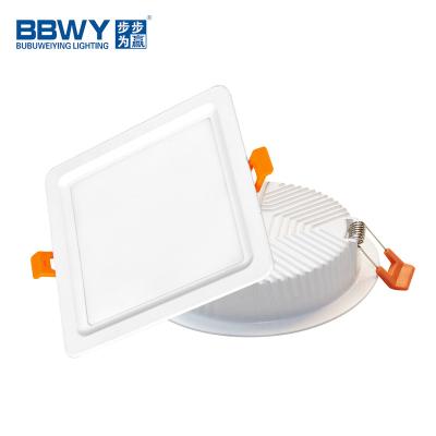 China Modern Hot Selling Ultra Slim Mini Desk 8w 18w 24w 30w Square White Round Led Downlight for sale