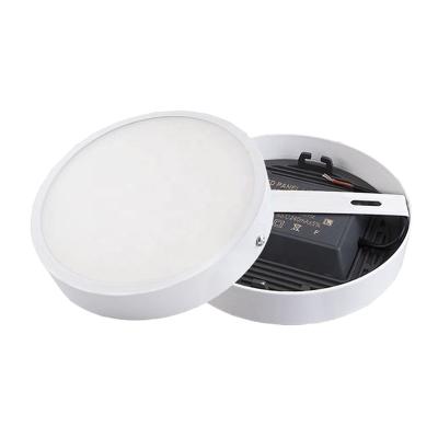 China Modern CE RoHS Approved 8w 16w 22w 30w Aluminum Cool White Surface Mounted Led Panel Lamp for sale