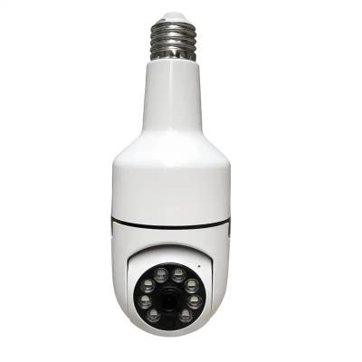 China Human Motion Tracking Ceiling Light E27 Wifi Bulb Smart Wireless CCTV Security Camera for sale