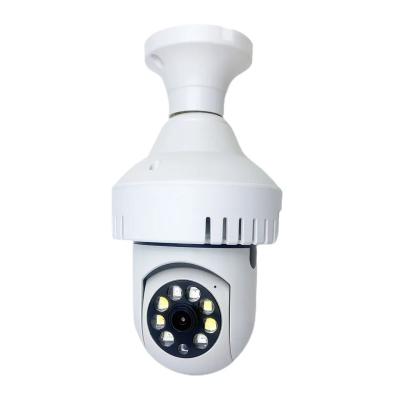 China Human Motion Tracking 1080p Camera Night Version Home Security WiFi PTZ Camera Smoke Detector E27 Indoor Remote Bulb Camera for sale