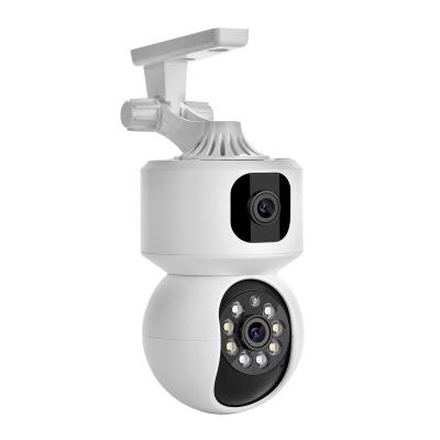 China Human Motion Tracking Dual Wifi Lens Motion Detection Phone APP Baby Security Camera Smart Wireless IR Radio IP PTZ Camera for sale