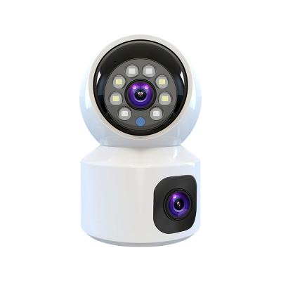 China Human Motion Tracking Baby APP Phone APP Dual Lens Motion Detection Wireless Wireless IP PTZ Camera Wifi IR Smart Security Camera for sale