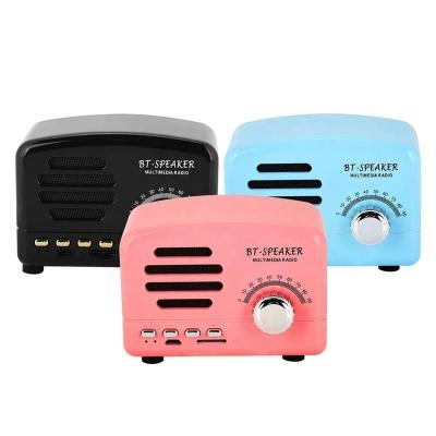 China New Design Factory Miracast Shenzhen Retro Good Quality Music Radio Wireless Speaker for sale