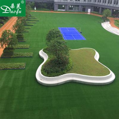 China Wholesale Anti Slip Surface 20mm Artificial Turf Manufacturer Golf Court/All Sports Turf No Rubber No Sand Synthetic Artificial Turf For Soccer for sale