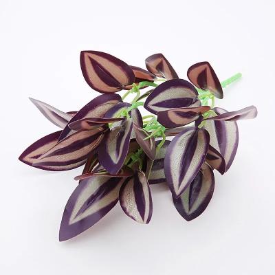 China A16 Touch Natural High Quality Wall Hanging Decorative Green Leaves Artificial Plants For Home Wedding Decor Wholesale Price for sale