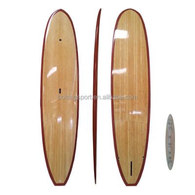 China Best quality unisex bamboo sip paddle board / fiberglass foam sip stand up paddle board for sale