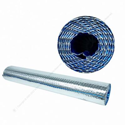 China Thermal Heat Insulation Materials Metallized Aluminum Foil Double Bubble Reflective Thermal Radiant Heat Insulation Material for sale