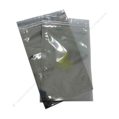 China Industrial Electronics Resealable Protective Anti Static ESD Packaging Shielding Bags Bag PE Heat Sealing Anti Static Reinforcing Bag for sale