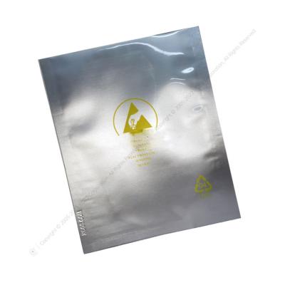 China Custom Industrial Electronics Packaging Logo Moisture Barrier Laminated Bags Mylar Bags White Foil Bags For Industrial Packaging for sale