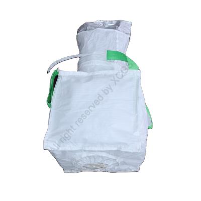 China Wholesale Moisture Proof 1 Ton FIBC Bulk Bag Aluminum Foil Liner Wrapping 1000kg Bags For Industrial Waste for sale