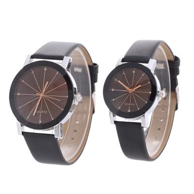 China Creative simple movement style meteor fashion men and women watch casual watch increased belt glass quartz couples watch for sale