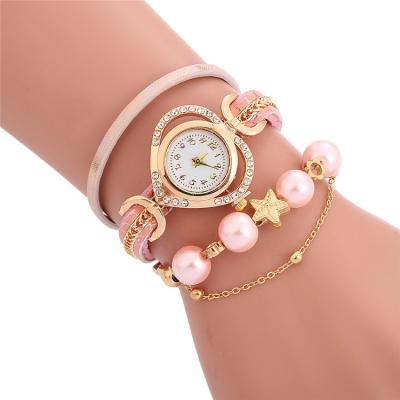 China 2020 new brand simple luxury ladies love dress quartz watch heart leather strap women wristwatches for sale